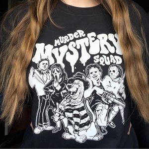 Halloween Hoodie: Mystery Squad Screenprinted Hoodie